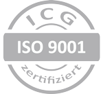 ISO 9001 ICG Zertifikat