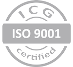 ISO 9001 ICG certificate