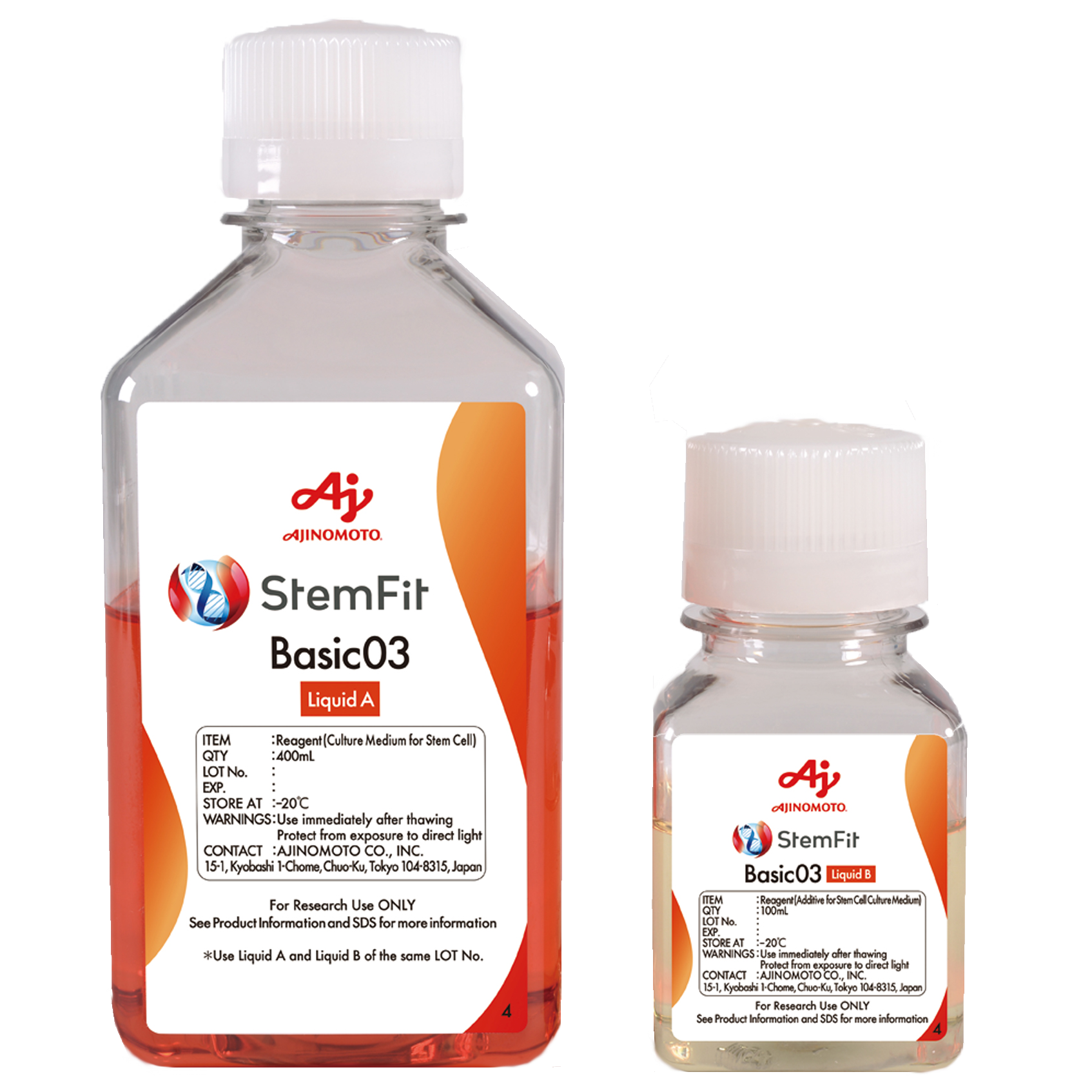 StemFit Basic03 - Cell Culture Media for Stem Cells | NIPPON Genetics StemFit Basic03 - Cell Culture Media for Stem Cells | NIPPON Genetics