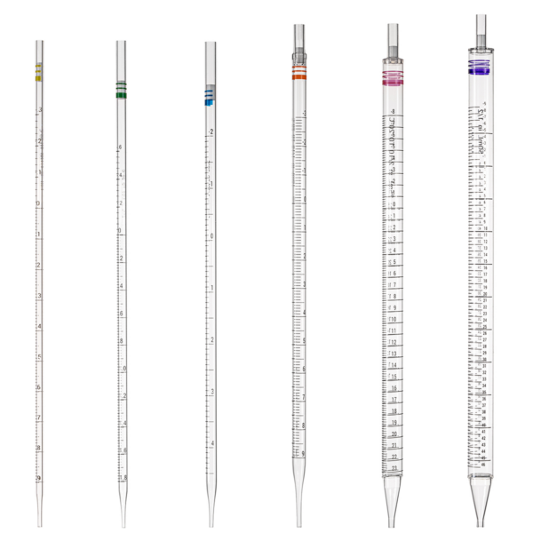 FastGene Serological Pipettes | Overview: 1, 2, 5, 10, 25, 50 mL