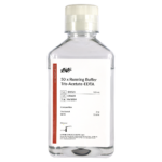 Bottle of electrophoresis running buffer