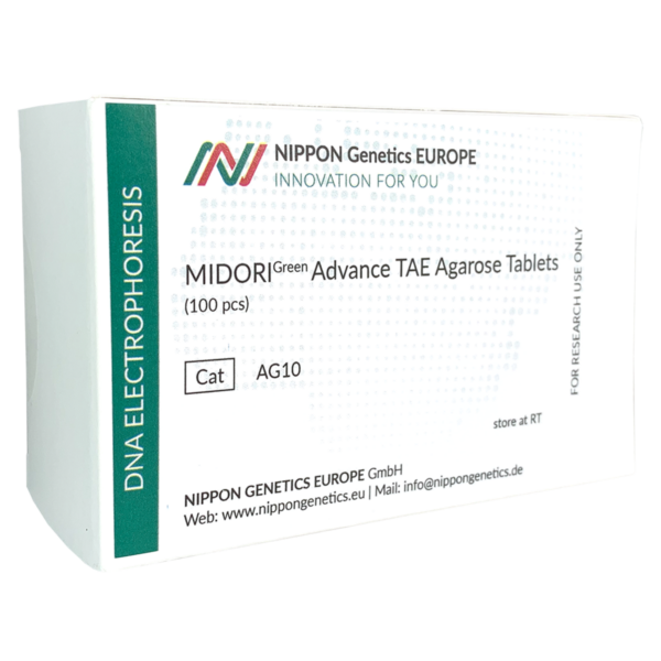 MIDORI Green Advance TAE Agarose Tablets | AG10