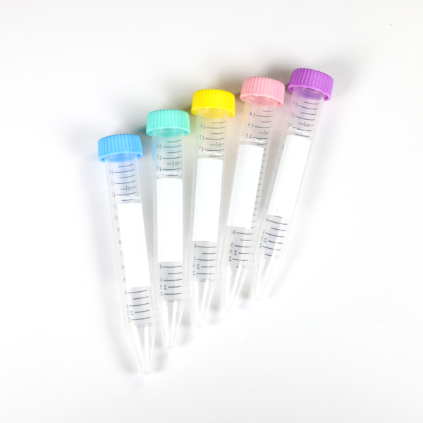FastGene Centrifuge Tubes 15 mL with 5 different colours