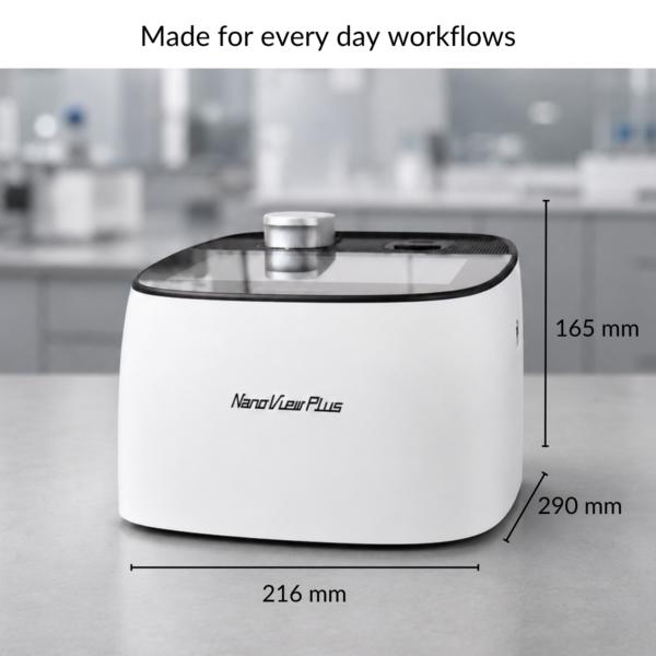 FastGene NanoView Plus | Dimensions | FG-NP03