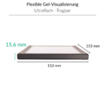 FastGene Slim Blue/Green View LED Transilluminator | FG-08slim | Dimensionen